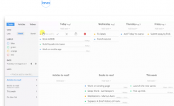 Lanes, una app inteligente y personalizable para tomar notas, gestionar tareas y medir tu progreso