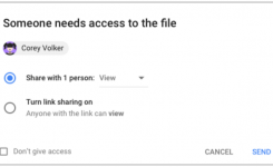 Google Drive te avisará al instante quién tiene acceso a tus archivos