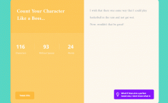 Este contador de palabras está genial diseñado y te ofrece muchos datos útiles sobre tu texto