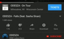 YouTube y Eventbrite se alían para vender entradas a conciertos desde vídeos musicales